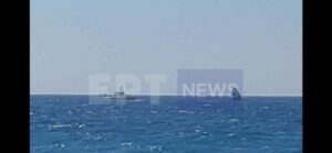 Λέσβος: Σκάφος της Frontex βυθίστηκε αφού προσάραξε σε ξέρα