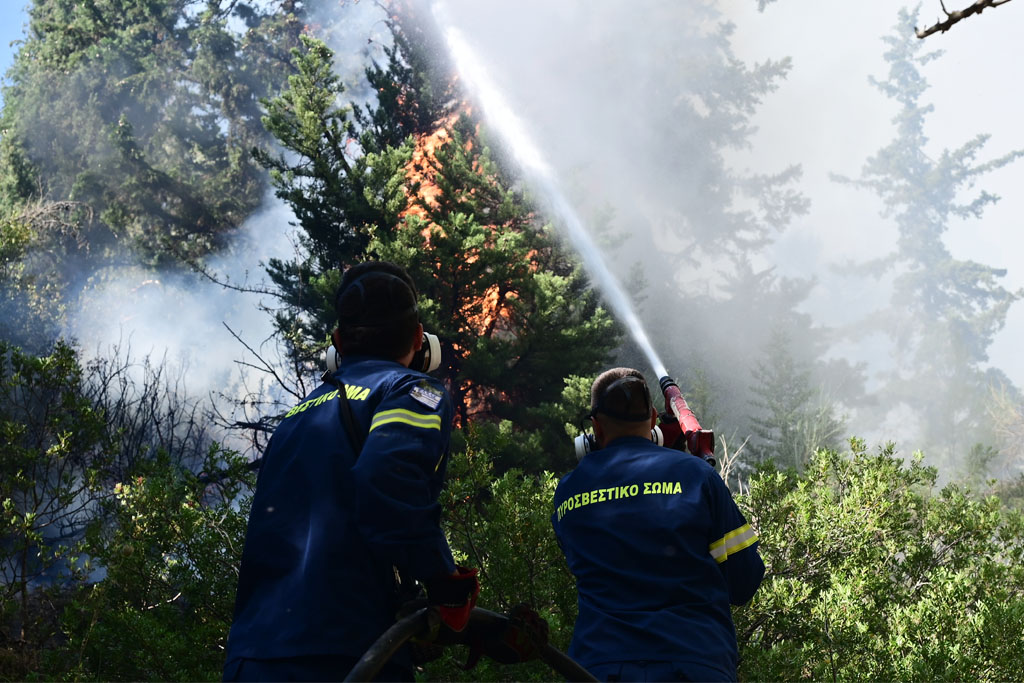Φωτιά τώρα στις Σέρρες – Σε αγροτοδασική έκταση
