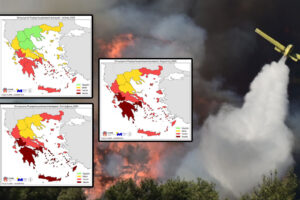 Meteo: Ακραίος κίνδυνος πυρκαγιάς στην Αττική και ακόμη 4 περιοχές για Αύγουστο και Σεπτέμβριο