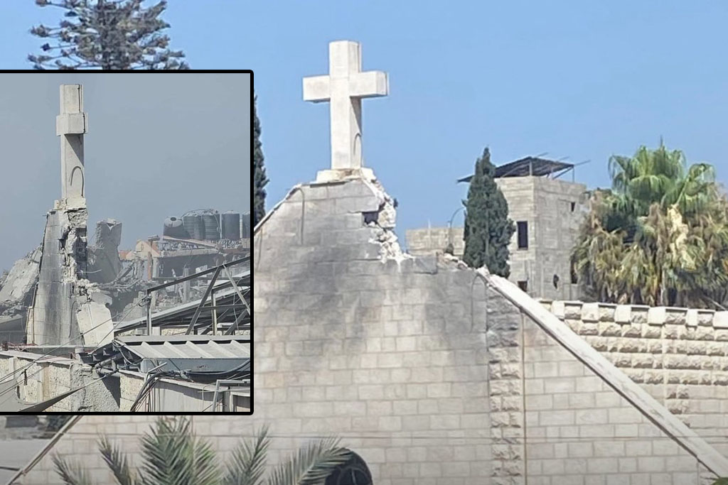 Γάζα: Το Ισραήλ βομβάρδισε Καθολική εκκλησία – Δύο νεκροί και αρκετοί τραυματίες