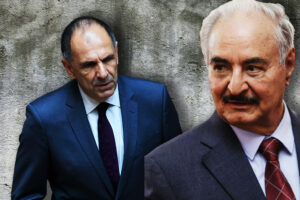 Ποια ιδιότητα έχει ο Χαφτάρ για να τον επισκεφθεί επίσημα ο Γεραπετρίτης;