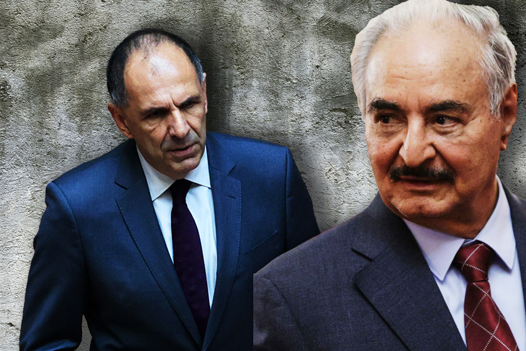 Ποια ιδιότητα έχει ο Χαφτάρ για να τον επισκεφθεί επίσημα ο Γεραπετρίτης;