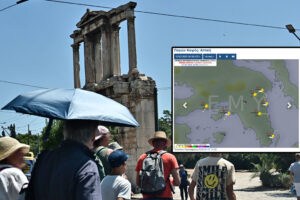 Στην Αθήνα, ο καύσωνας άργησε μια μέρα&#8230;
