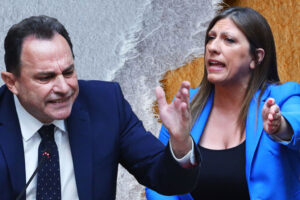 Άναψαν τα αίματα με το… καλημέρα στη Βουλή μεταξύ Ζωής και Γεωργαντά: «Είστε φασιστές» &#8211; «Κάντε πρόταση μομφής»