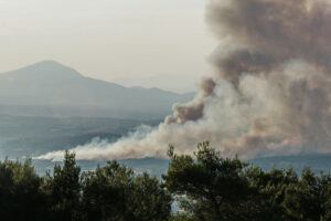 Ωρωπός: Χωρίς ενεργά μέτωπα η φωτιά &#8211; Φόβοι για τυχόν αναζωπυρώσεις